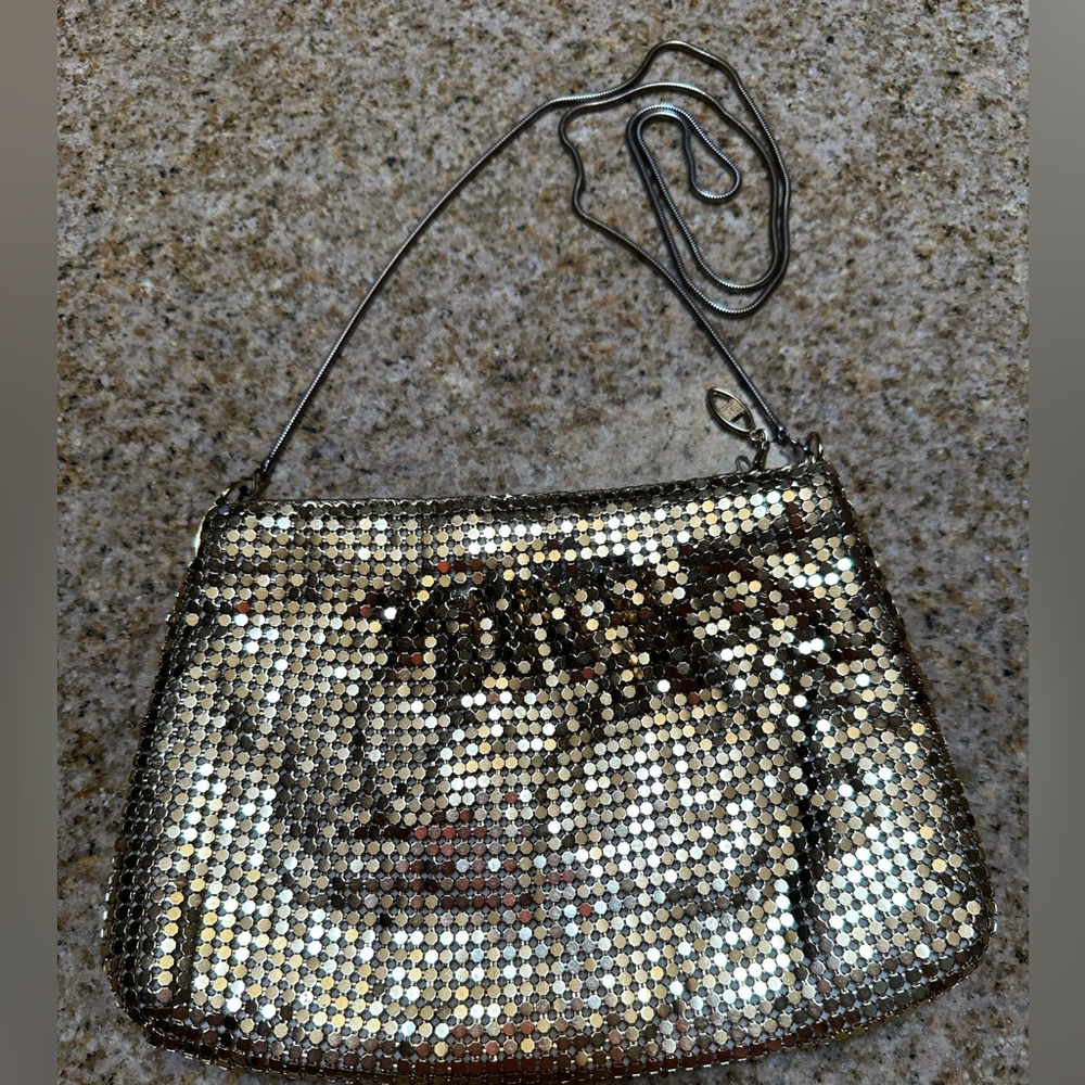 Vintage Gold Sequin Women's Bag